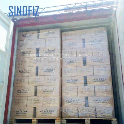 LAZY LADY/dust-free Bentonite Cat Litter/irregular/0.5-2mm/unscented/9kg photo-5