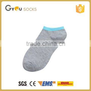 Bulk teenage knitted machine cotton casual boot invisible ankle socks