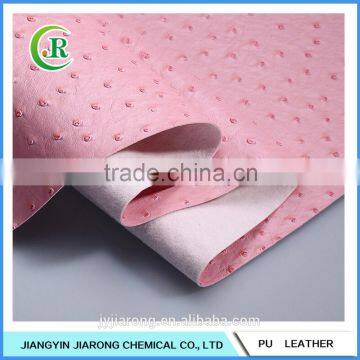 Ostrich Pattern Semi PU Leather for Suitcases photo-2