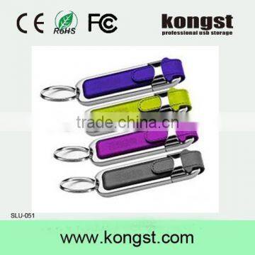 Kongst Bulk Sale Popular Leather USb Flash Disk,usb Flash Drives Bulk Cheap photo-3