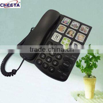 Funny analog no display landline telephone