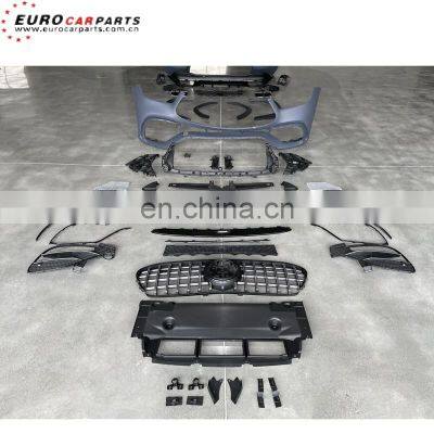 GLE63 Body Kits for GLE-class W167 2019-2021model TI Style PP Plastic Car Auto Parts for W167 2020 Body Kits photo-2