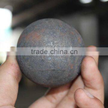 Dia 130mm 65Mn forged grinding steel ball manufacturer