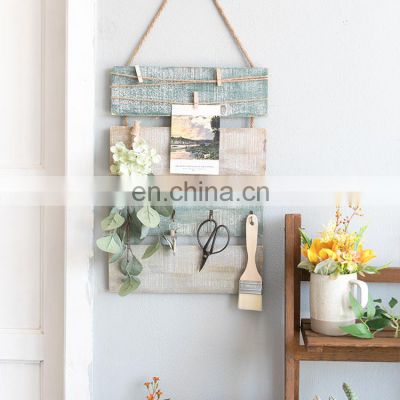 photo display Door key storage  porch wooden hook Key Rack Organizer shelf