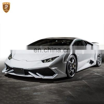 PRO Composite Style Car Carbon Fiber Front Bumper Splitter Lip for Huracan LP610 Auto Body Parts