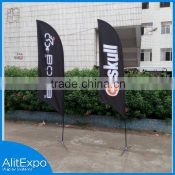 2015 new arrival 3m banner flag for tradehsow, flying 3m banner flag