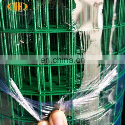 Ready to ship 1.2x18m  3x3  1.6mm pvc coated reinforcing welded wire mesh roll