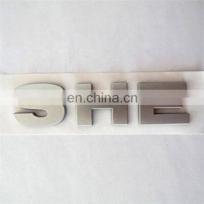 Customized Car Body Decal Plastic HSE Black Label Car Badge Emblem Sticker