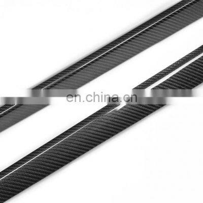 Carbon Fiber XE Side Skirts Extension for Jaguar XE 2015Up photo-3