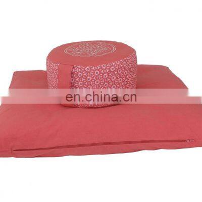 Customized Size New Design Printed Yoga Meditation Cushion Set