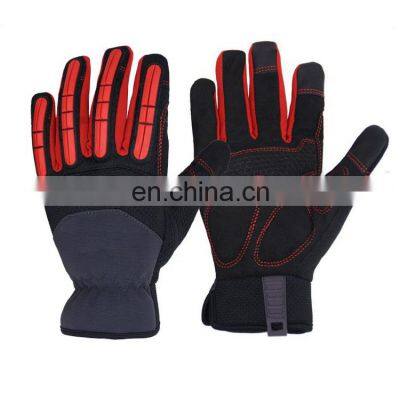 HANDLANDY Padded palm good grip assembly Impact light Hand gloves work safety