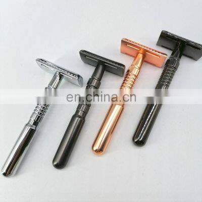 Wholesale Price Men Safety Razor Professional Doule Edge Blades Shaving Razor photo-4