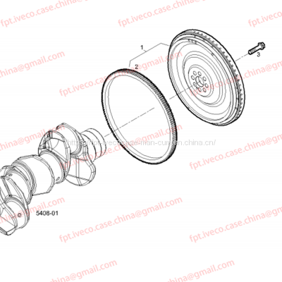 FPT IVECO CASE Cursor9Bus F2CFE612D*J231/F2CFE612A*J098  5802748674  FLYWHEEL 5801538834