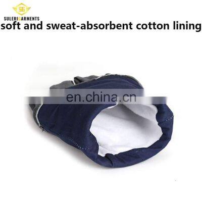 Welders Gloves Cow Split Leather Factory Gardening Welding Wood Stove Work Gloves Heat Resistant Gloves photo-4