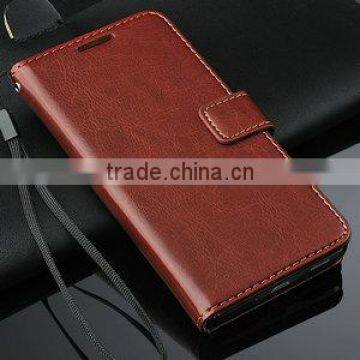 Flip Leather Wallet Case for Galaxy Alpha G8508S case