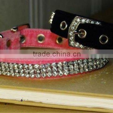 Fashion dog collar, pu pet collar