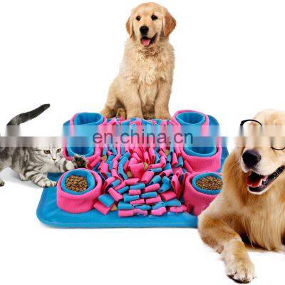 High Quality Feeding Washable Fleece Play Slow Feed 2021 New Pet Dog Snuffle Mat