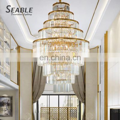 Luxury Resdiential Decoration Lighting Home Villa Hotel Crystal LED Pendant Light