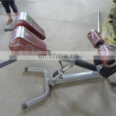 Indoor Strength Home Barbell Bench With Dual Crunch Gym Weight Lifting Bench AN73 Adjustable Roman Chair photo-2