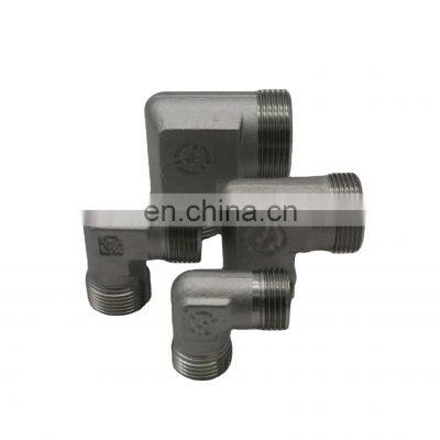 Carbon Steel 90 Degree Elbow Bulkhead Elbow Fitting Push to Connect Fitting for Sale