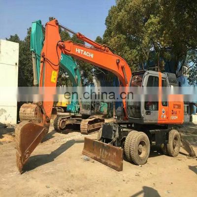 Good condition Original Japan Hitachi ZX130W Used excavator for sale