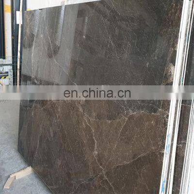 New Arrival Product Premium Quality Polished 2cm thick Black Emperador Marble Slab Polished Made in Turkey