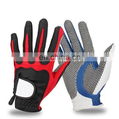Custom Printed Comfortable Leather PU Golf Gloves photo-4