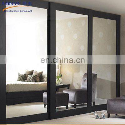 Aluminum alloy door seal balcony double layer tempered glass sound insulation heat insulation