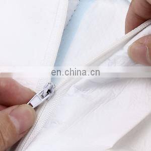 Disposable Non Woven Protective Safety Coverall With Hood Without Shoe Cover photo-4