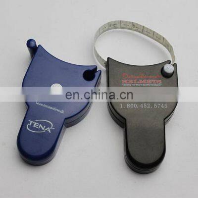 Customized Y shape 150cm 60 Inch Plastic Tape Measure Retractable Body Measuring Tape With Handle