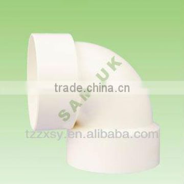 PLASTIC PVC DWV TUBE FITTING EQUAL TEE 90(II)