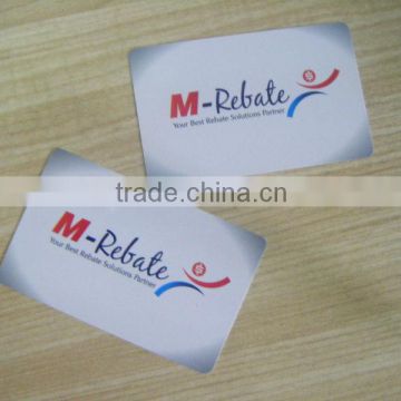 CR80 standard size CMYK offset printing PVC card