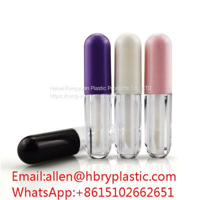 Cosmetic Packaging Plastic Custom Lip Gloss Tube Manufacturers Lip Balm Bottle Container Packaging