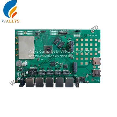 Wallys Industrial 5g Router/IPQ6010/QCN9074 WiFi Card Support OpenWRT IPQ6010 802.11ax 2x2 2.4G&5G photo-2