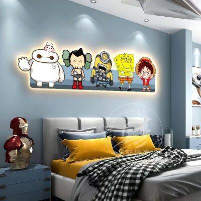 LED Cartoon Animation Atmosphere Children's Room Bedside Decoration Painting21 photo-4