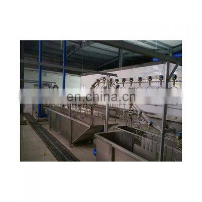 Factory Duck Goose Chicken Hair Removal Slaughtering Equipment Machine Poultry Slaughter Processing Plant Production Line