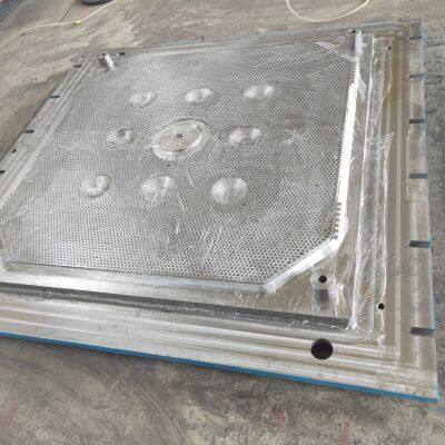 Plastic PP Membrane Hot Chamber Vertical Frame Membrane Filter Press Plate Mold photo-2