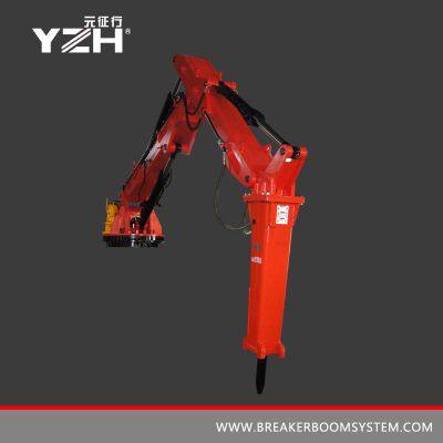 Pedestal Rockbreaker Boom System