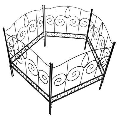 Youlite Natural Style Excellent Hot Sale High Quality Garden Fence Flower Border Fence Metal Fence Panels photo-4