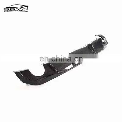 G26 3D Style 2-Side 1-Out Carbon Fiber Rear Diffuser Rear Bumper Lip Rear Splitter For BMW 4 Series G26 photo-6