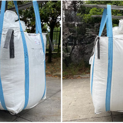 Factory Directly Sale High Quality 500kg pp Big Bag White Color Jumbo Bag pp Bulk Bag photo-4