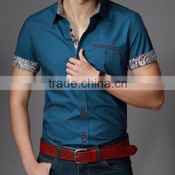 Mens oem shirt stripe shirt