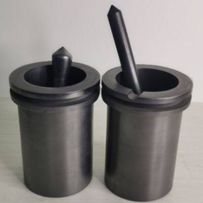 High-Purity Graphite Crucible, 99.9% Carbon, for Semiconductor/Metal Melting/Lab Use, High Temp Resistance (3000°C), Custom Sizes photo-5