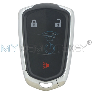 FCC HYQ2EB 433mhz Smart key 3 button HYQ2AB 315mhz ID46 chip for Cadillac CTS 2014 2015 PN: 13580797