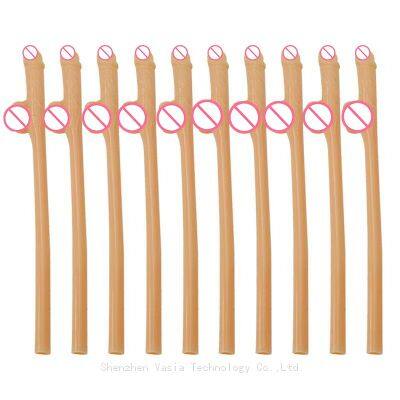 Naughty Pennis Shape Straws - Bachelorette Party Nightclub Funny Drinking Accessories