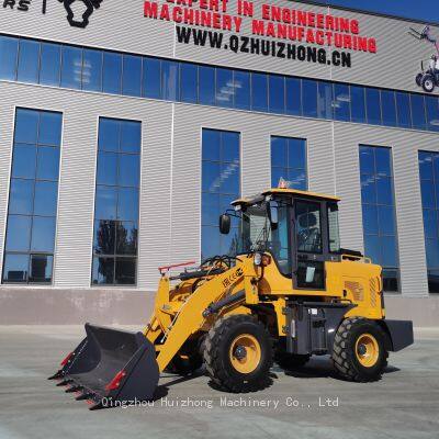 HZM912 ZL12 CE small Loader Farm Tractor Mini Wheel Loader Front End Loader for Sale