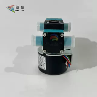 The brand-new KNF corrosion-resistant pump PML12645-NFB 60, a miniature double-head ink supply pump, is suitable for inkjet printers.
