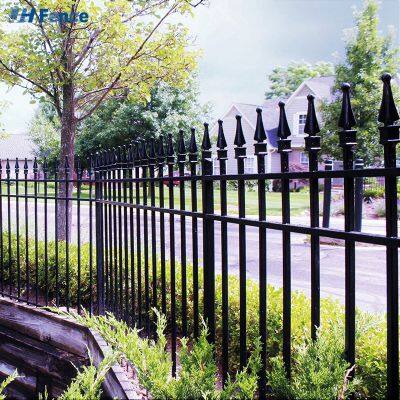 Decorative Custom Luxury Modern Durable Powder Coated Iron Wrought Iron Gate for Villa Home Front Entry Driveway
