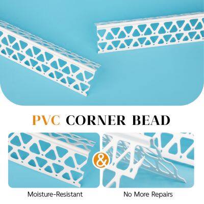 Customized Colors Rustproof High PVC Corner Bead for Long-Lasting Walls in Humid Basements