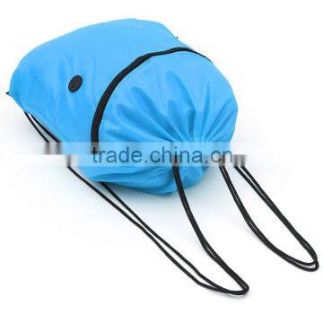 Wholesale Custom LOGO Waterproof Nylon Polyester Drawstring Cinch Sack Bag
